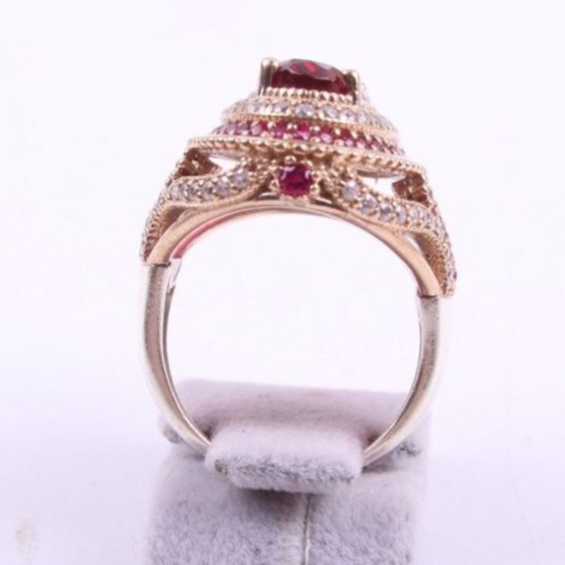 Women's Crystal Patterned Rings Women's Crystal Patterned Rings