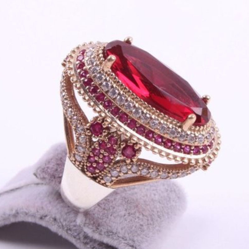 Women's Crystal Patterned Rings Women's Crystal Patterned Rings